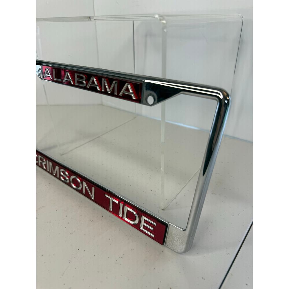 Alabama Crimson Tide License Plate Frame Roll Tide Bama - Picture 2 of 6